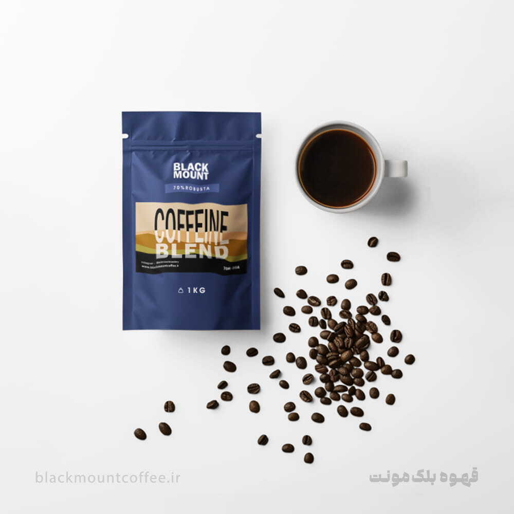قهوه ترکیبی ۷۰٪ ربوستا (کافئین)