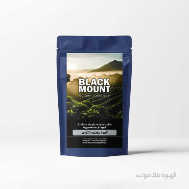 قهوه برزیل سانتوس (تک‌خاستگاه)